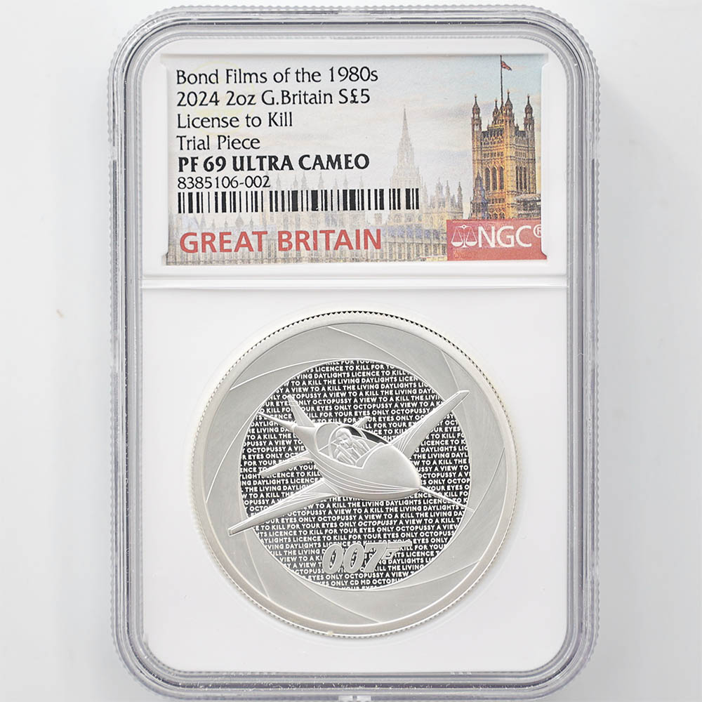 ����� 2024 �ѹ� �������ॺ���ܥ�� 007 ���꡼��60ǯ�ε��� 1980ǯ����� 5�ݥ�� ��� 2���� �ץ롼�� NGC PF 69 UC �ǹ���� ����̤������ ��Ȣ�� �����ꥹ ��� ������1��Τ�