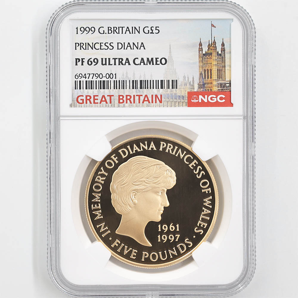 ��α�� �������� 1999 �ѹ� �������������鵭ǰ 5�ݥ�� ��� �ץ롼�� NGC PF 69 UC ��ǹ���� ����̤������ ��Ȣ�� �����ꥹ ��ߡڥݥ���ȡ������ݥ������оݳ���