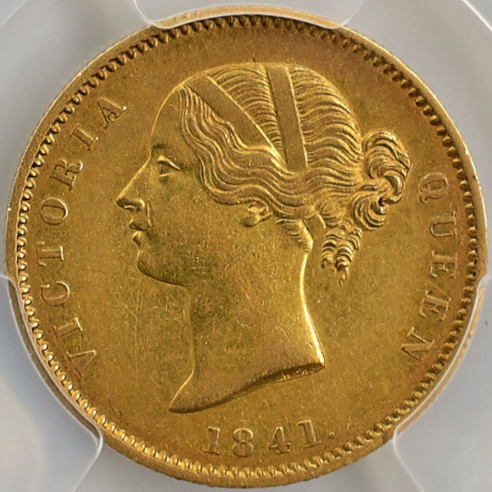 1841(C) �����ꥹ�Υ���� �������ȥꥢ ��ϡ��� ��� PCGS AU 58 �顼���ǡ��� ������