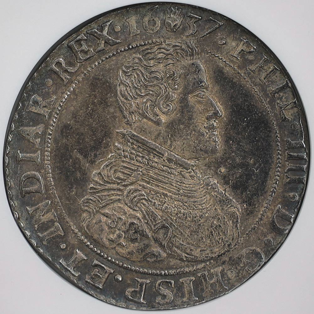 1637 ���ڥ����Υ͡��ǥ���� �֥�Х�ȸ��� �ե���å�4�� 1�ɥ����å� ��� NGC MS 63 �ǹ���� ̤������ 