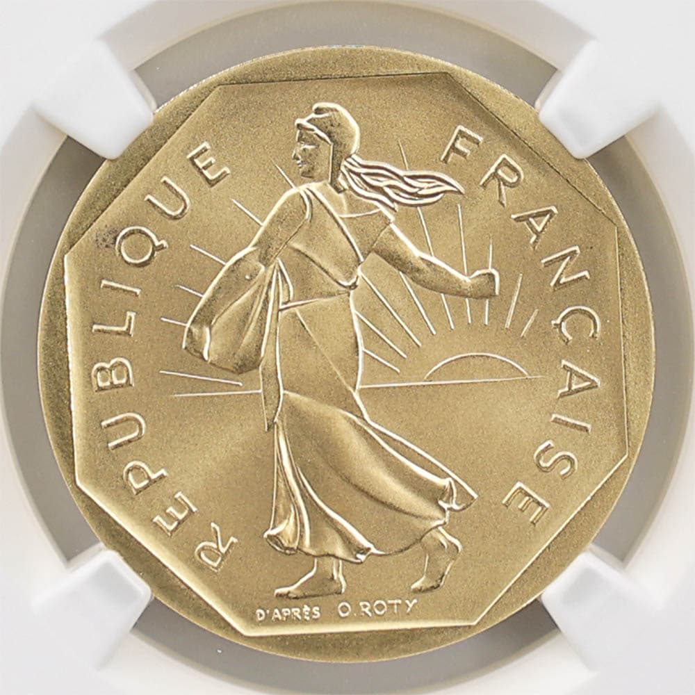 1979 �ե�� ��򼬤����� 2�ե�� �ԥ��ե��� ��� �ץ롼�� NGC PF 70 �ǹ���� ����̤������