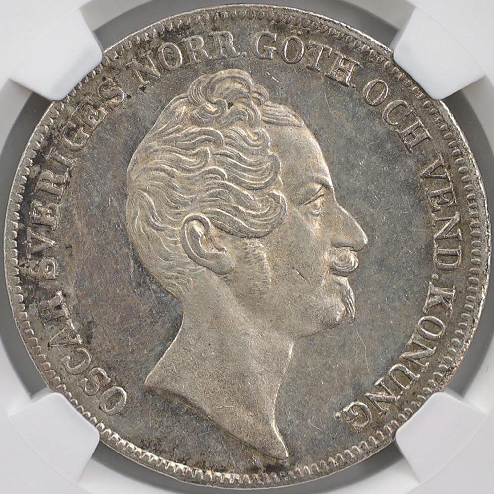 1854 ���������ǥ� ��������1�� 1�ꥯ�����顼 ��� NGC MS 63 ��ǹ���� ̤������ 