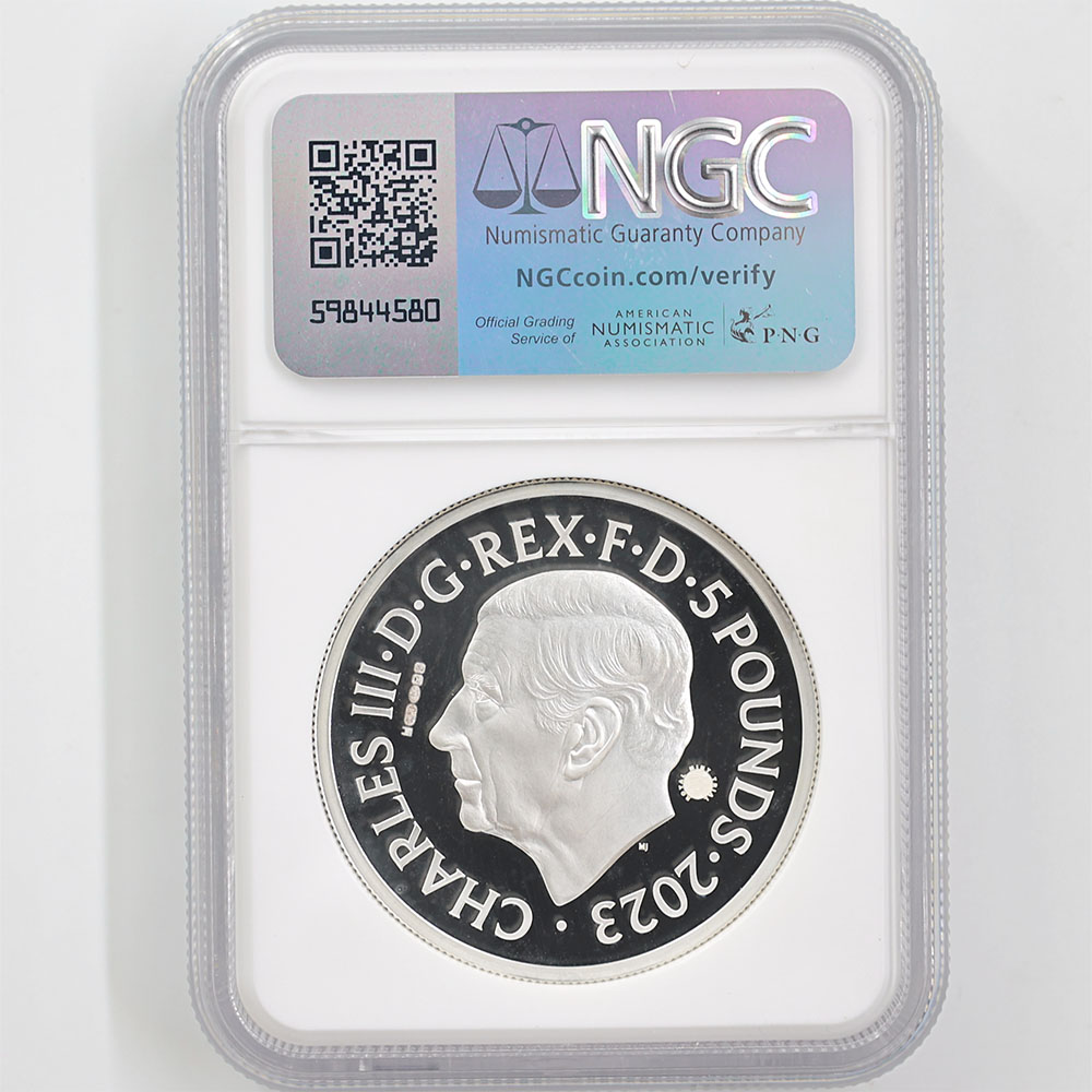 ����� 2023 �ѹ� �֥꥿�˥� 5�ݥ�� ��� 2���� �ץ롼�� NGC PF 68 UC �ǹ���� ����̤������ ��Ȣ�� �����ꥹ ��� ������1��Τ�