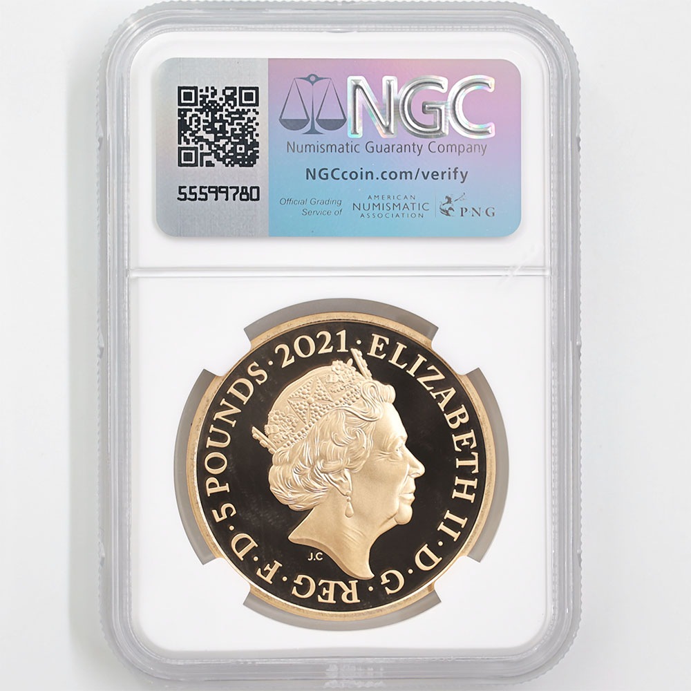 2021 �ѹ� �������ꥶ�٥�2�� ����95��ǯ��ǰ 5�ݥ�� ��� �ץ롼�� NGC PF 70 UC FR ������ �ǹ���� ��Ȣ�� ����̤������ �����ꥹ ���