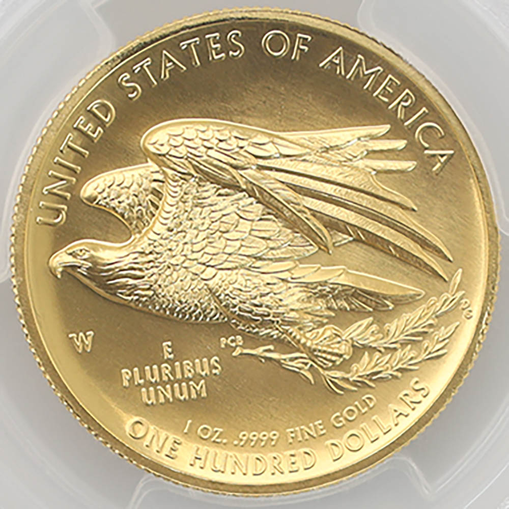 2015 ����ꥫ �ϥ���꡼�� ��ͳ�ν��� ��Хƥ� 100�ɥ� ��� 1���� ̤���� PCGS MS70 FS ������ �ǹ���� ����̤������