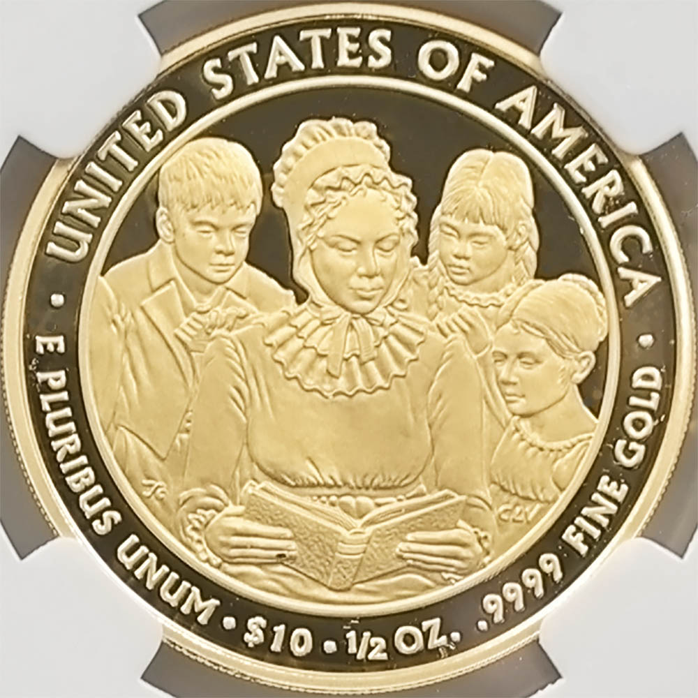 2009 ����ꥫ �ե������ȥ�ǥ����꡼�� ����ʡ��ϥ꥽�� 10 �ɥ� ��� 1/2���� �ץ롼�� NGC PF 70 UC �ǹ���� ����̤������