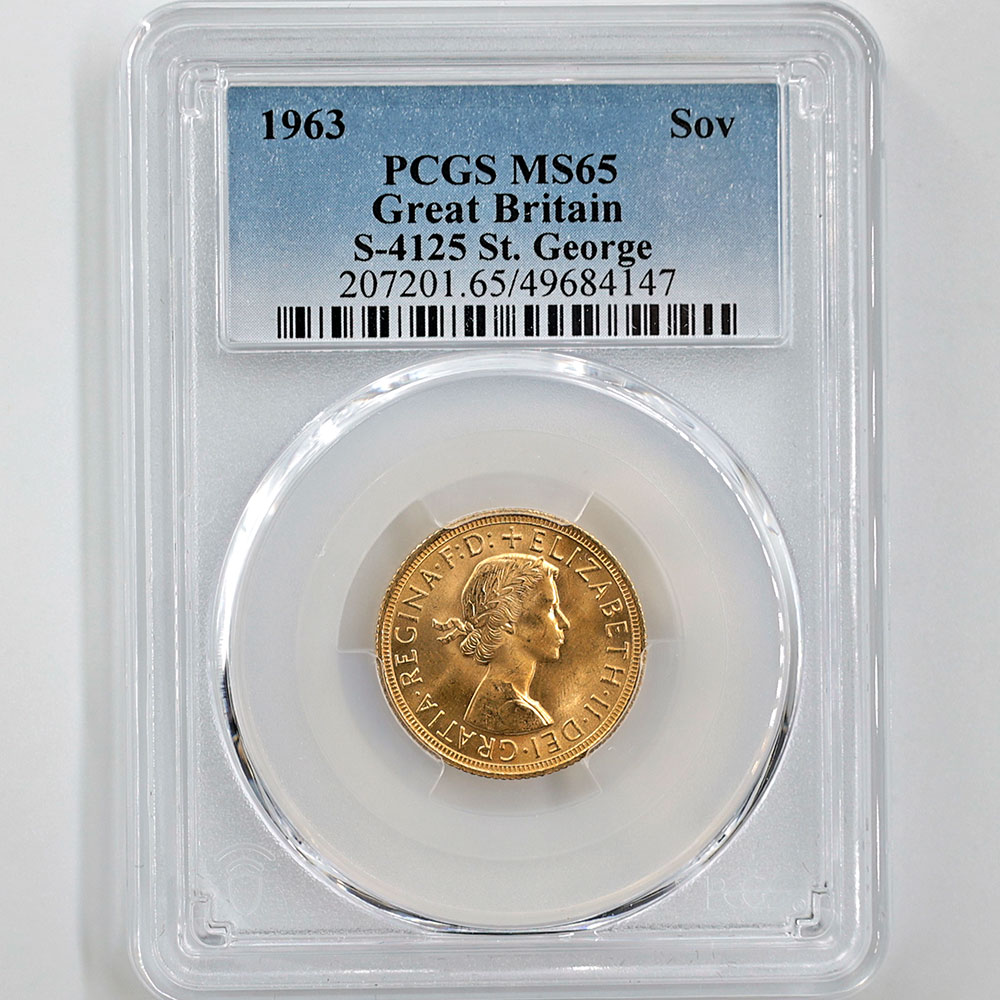 1963 ѹ ꥶ٥2 ֥ 1ݥ  ̤ PCGS MS 65 ̤ѡ̤ 硼ε༣ ڥݥȡݥоݳ