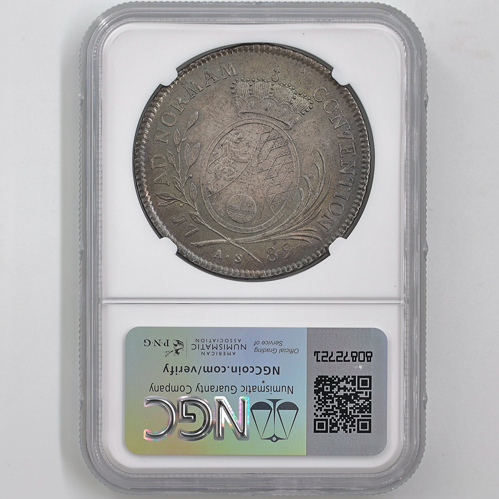 1789 �ɥ��� �Х������ �����롦�ƥ��ɡ��� 1�����顼 ��� NGC MS 64 �ǹ���� ̤���ѡ�����̤������