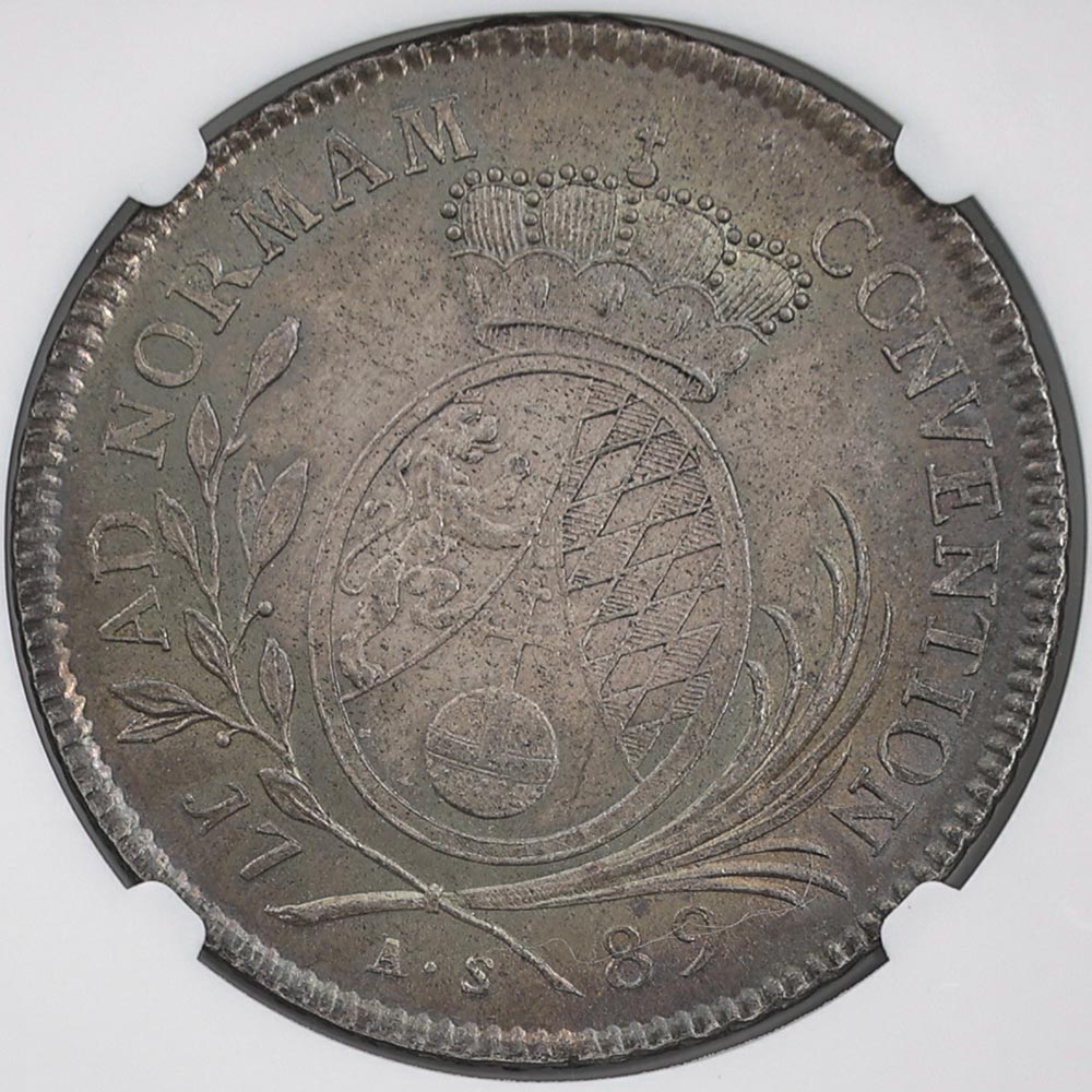 1789 �ɥ��� �Х������ �����롦�ƥ��ɡ��� 1�����顼 ��� NGC MS 64 �ǹ���� ̤���ѡ�����̤������