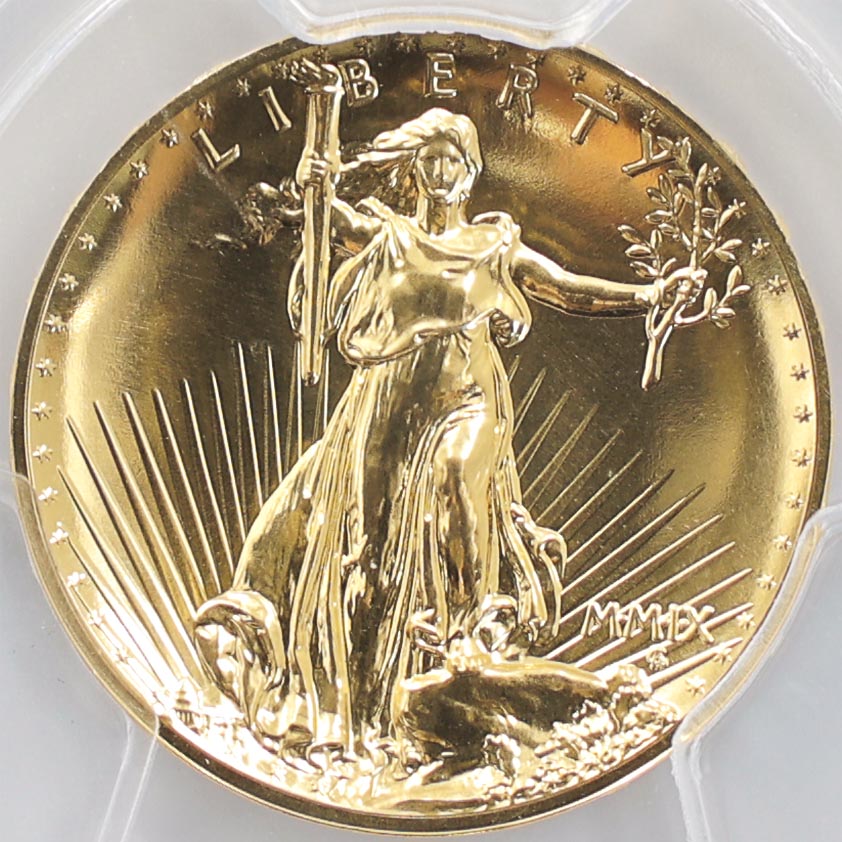 2009 ����ꥫ ����ȥ�ϥ���꡼�� ���֥륤������ 20�ɥ� ��� 1���� ̤���� PCGS MS 70 �ǹ���� ����̤������ ����󡦥�륫��ƥ� ������