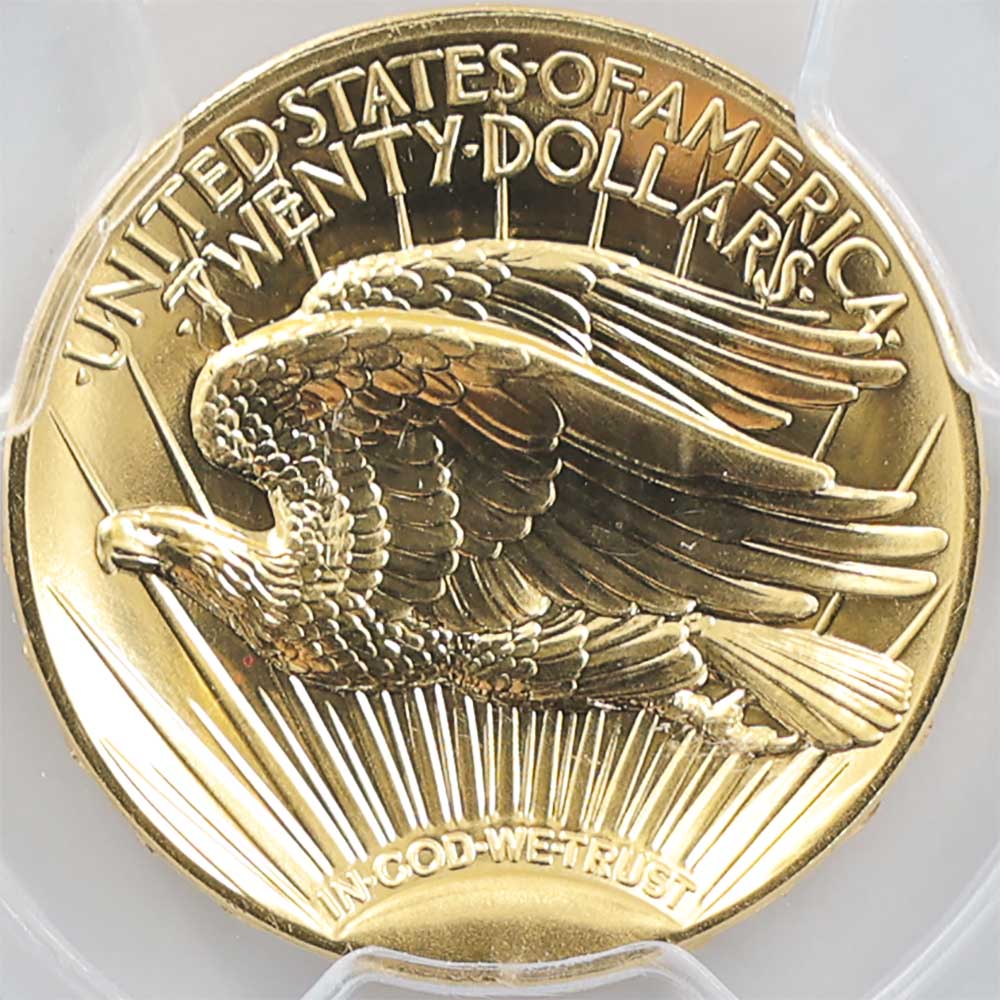 2009 ����ꥫ ����ȥ�ϥ���꡼�� ���֥륤������ 20�ɥ� ��� 1���� ̤���� PCGS MS 70 �ǹ���� ����̤������ ����󡦥�륫��ƥ� ������