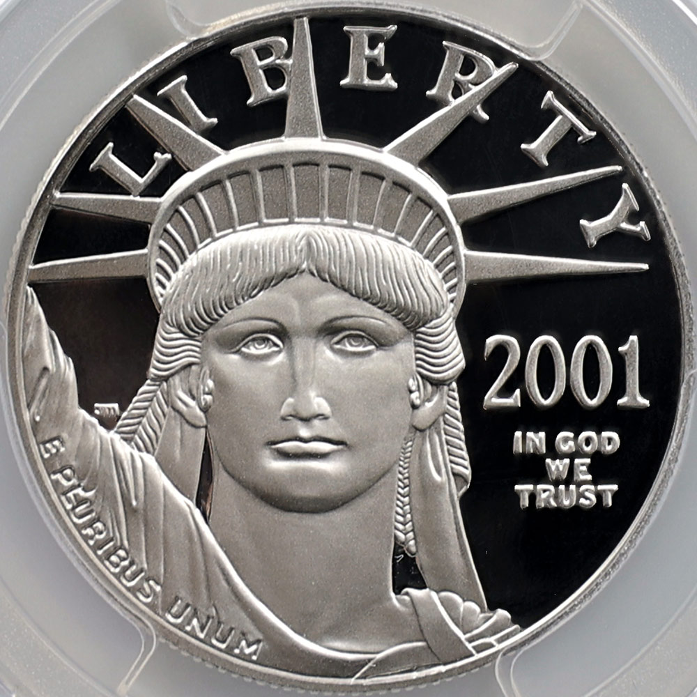  2001 ꥫ Хƥ 100ɥ ץʲ 1 ץ롼 PCGS PR 70 DCAM ǹ ̤ʡڥݥȡݥоݳ