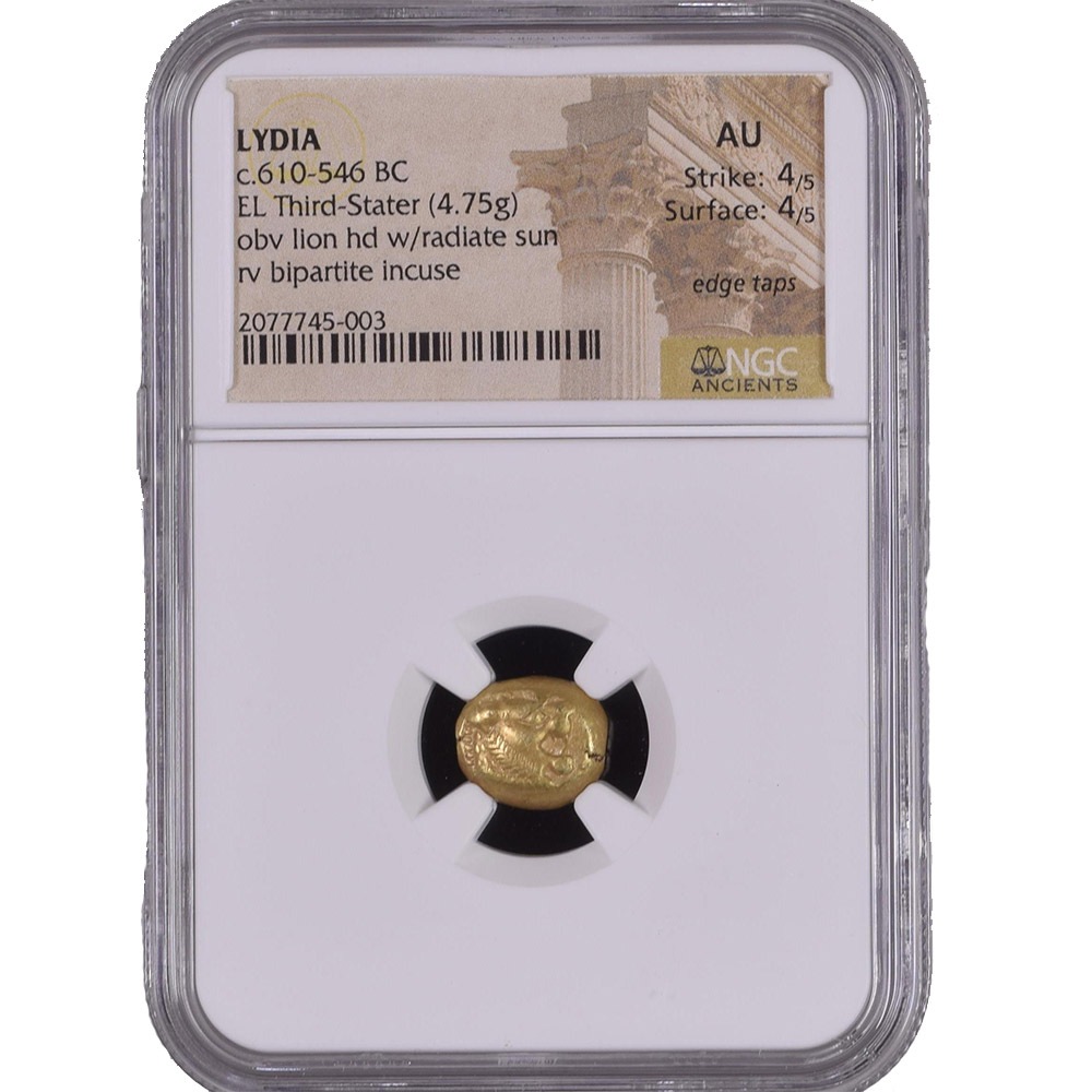 �������� c.610-546ǯBC LYDIA ��ǥ��� EL 1/3�����ƥ��� ���쥯�ȥ��� ���女���� NGC AU 4/5-4/5 edge taps�ڥݥ���ȡ������ݥ������оݳ���