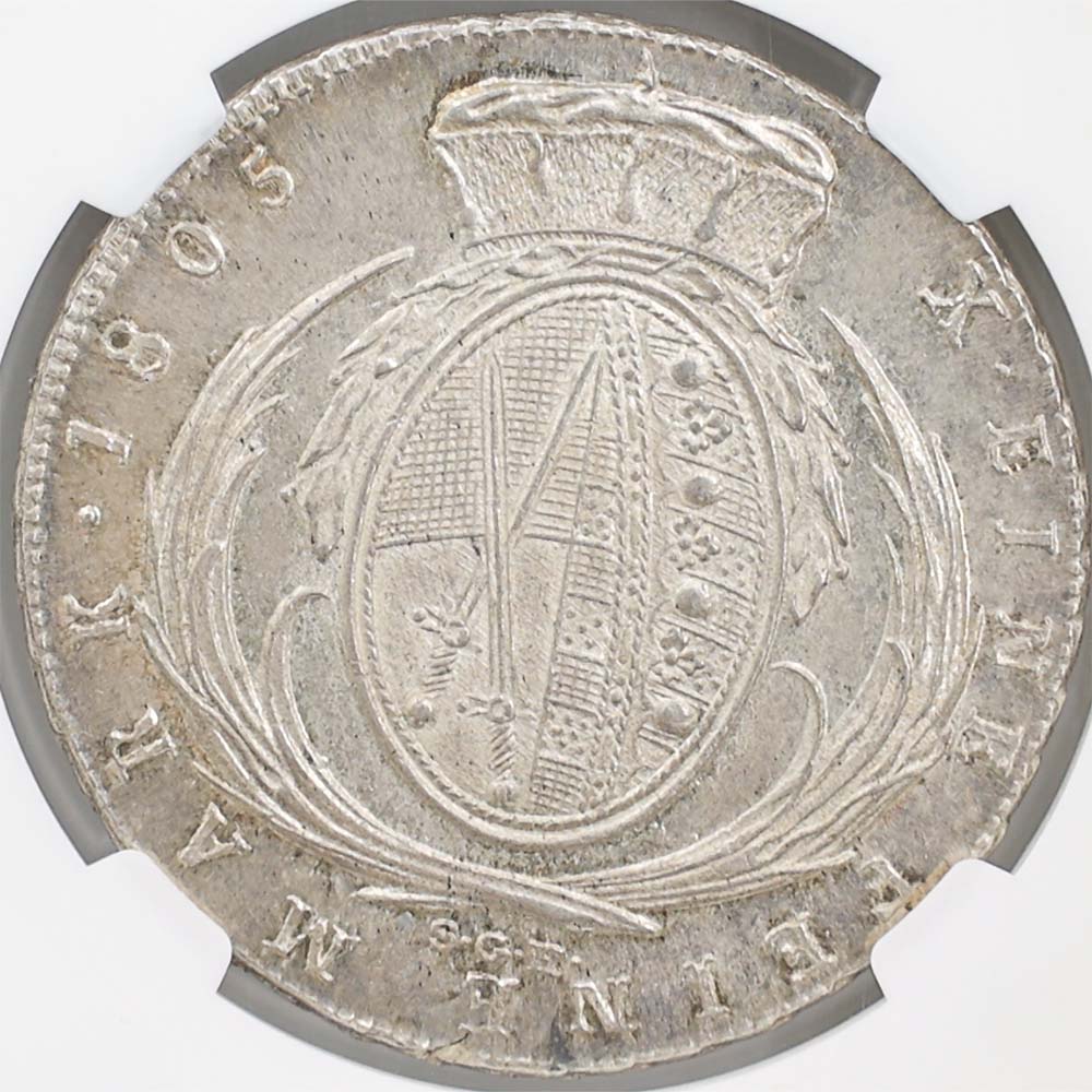 1805 ɥ  ե꡼ɥҡ3 1顼  NGC MS 65+ ǹ ̤ѡ̤