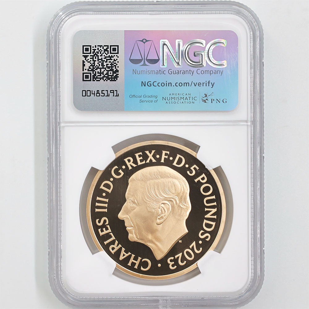 2023 �ѹ� ���㡼�륺3�� ����75��ǯ��ǰ 5�ݥ�� ��� �ץ롼�� NGC PF 70 UC FR ������ �ǹ���� ����̤������ ��Ȣ�� �����ꥹ ���