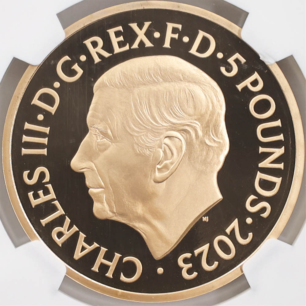 2023 �ѹ� ���㡼�륺3�� ����75��ǯ��ǰ 5�ݥ�� ��� �ץ롼�� NGC PF 70 UC FR ������ �ǹ���� ����̤������ ��Ȣ�� �����ꥹ ���