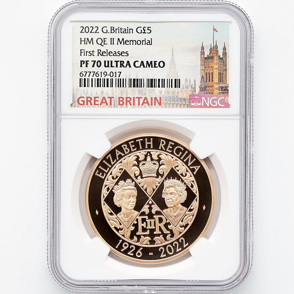 2022 �ѹ� ���ꥶ�٥�2�� �����Ų����鵭ǰ 5�ݥ�� ��� �ץ롼�� NGC PF 70 UC FR ������ �ǹ���� ����̤������ ��Ȣ�� �����ꥹ ���