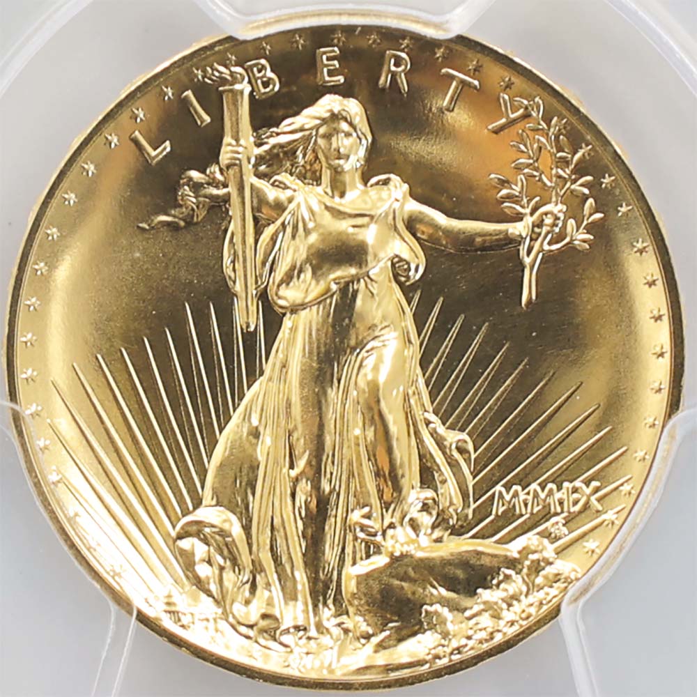 2009 ����ꥫ ����ȥ�ϥ���꡼�� ���֥륤������ 20�ɥ� ��� 1���� ̤���� PCGS MS 70 �ǹ���� ����̤������ ����󡦥�륫��ƥ� ������