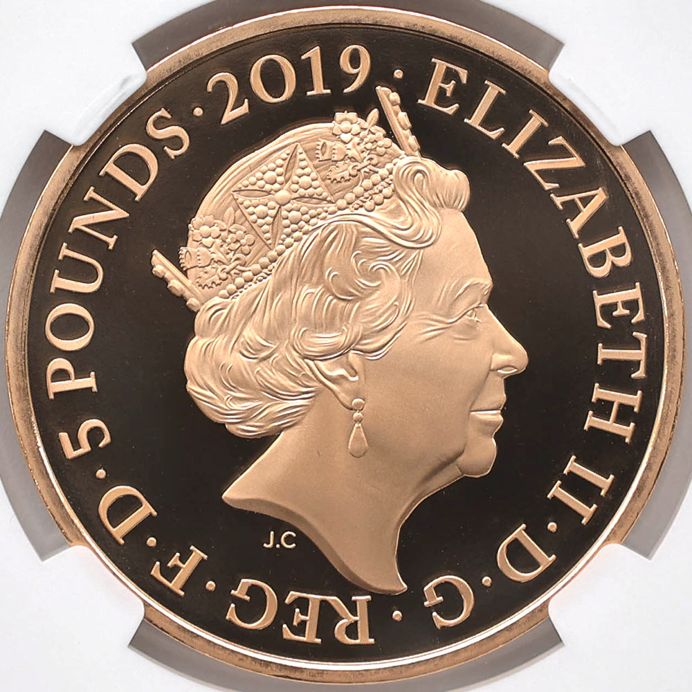 �������� 2019 �ѹ� ����ɥ��㥳���󥳥쥯����� ���ε��� 5�ݥ�� ��� �ץ롼�� NGC PF 70 UC �ǹ���� ����̤������ �ڥݥ���ȡ������ݥ������оݳ���