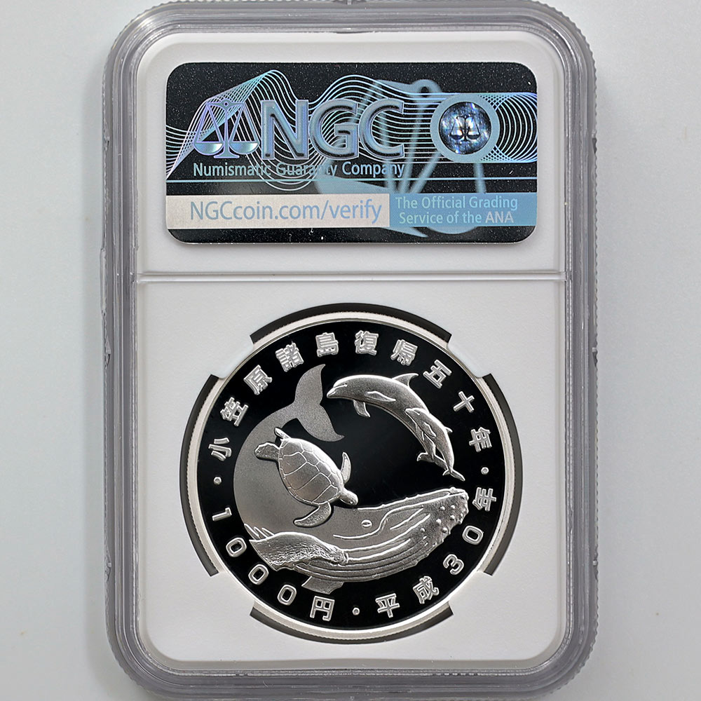 2018 ���� ���޸���������50��ǯ��ǰ ��߶�� 1���� �ץ롼�� NGC PF 70 UC �ǹ���� ����̤������