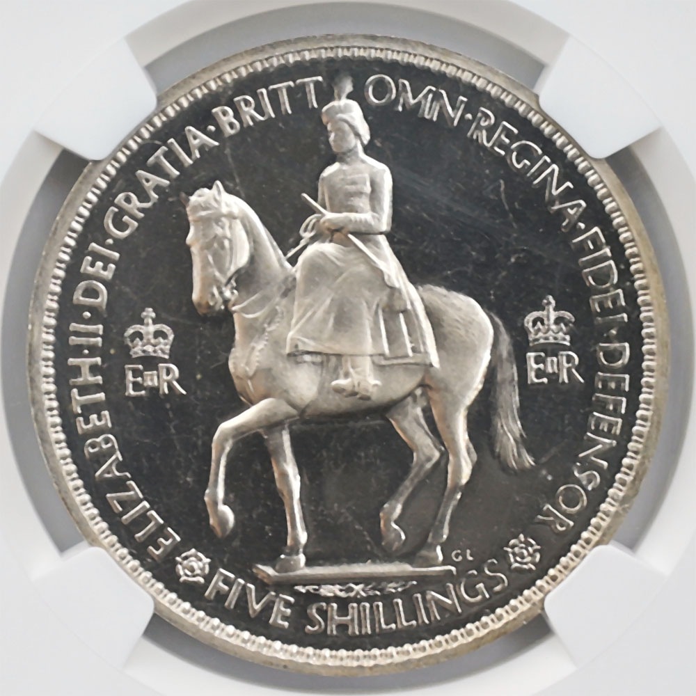 1953 �ѹ� �״��� 1���饦�� ��Ƽ�� �ץ롼�� NGC PF 66 CAMEO ����̤������