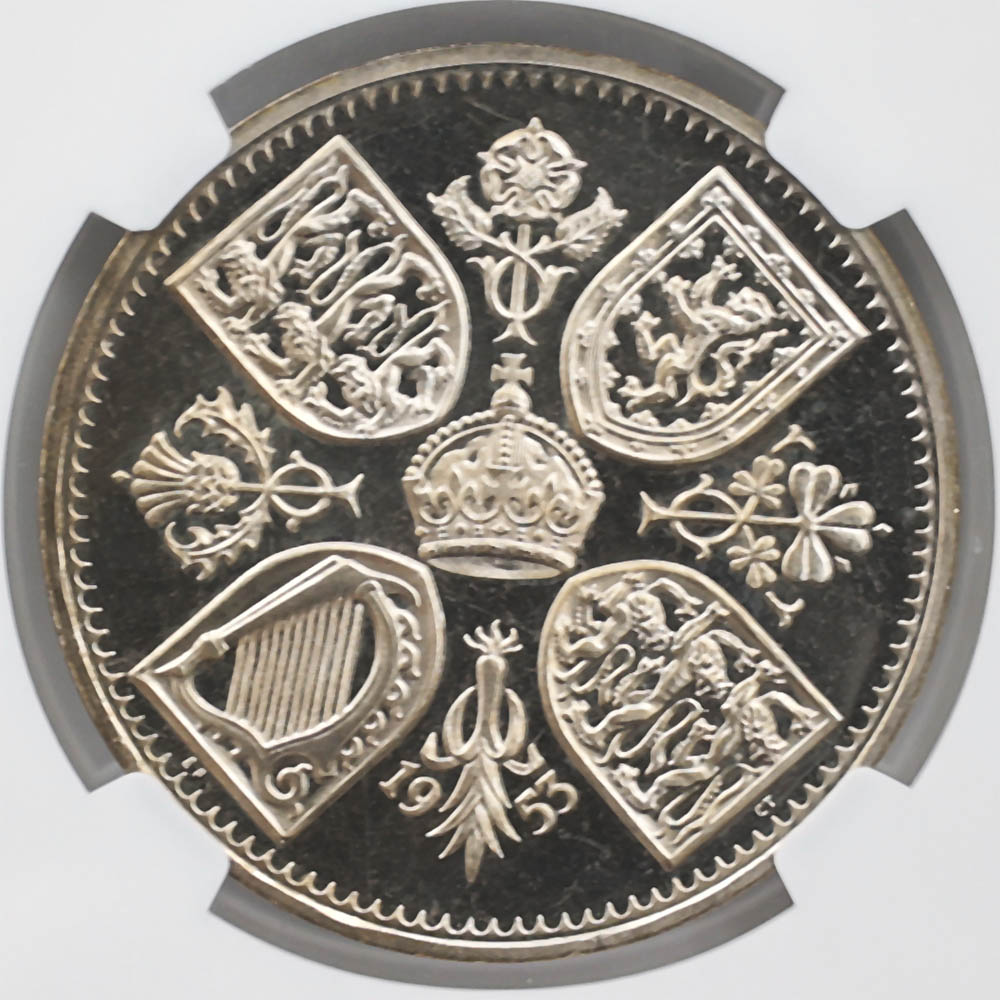 1953 �ѹ� �״��� 1���饦�� ��Ƽ�� �ץ롼�� NGC PF 66 CAMEO ����̤������