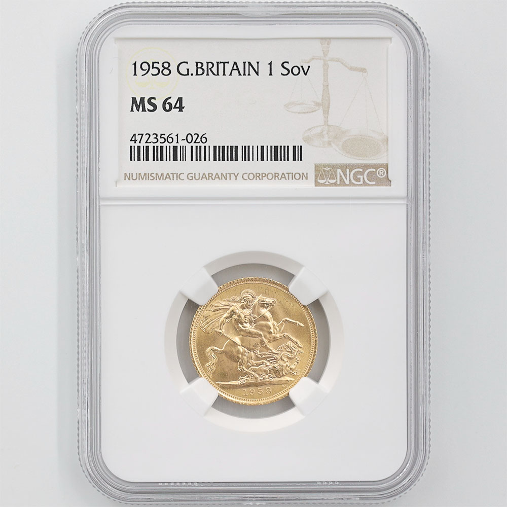 �������� 1958 �ѹ� ���ꥶ�٥�2�� ���֥�� 1�ݥ�� ��� ̤���� NGC MS 64 ̤���ѡ�����̤������ �����硼��ε�༣ �ڥݥ���ȡ������ݥ������оݳ���