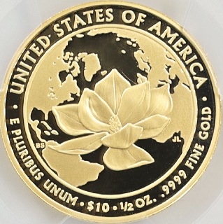 2015 ꥫ եȥǥ꡼ 㥯꡼󡦥ͥǥ 10 ɥ  1/2  ץ롼 PCGS PR 70 DCAM FS   ǹ ̤