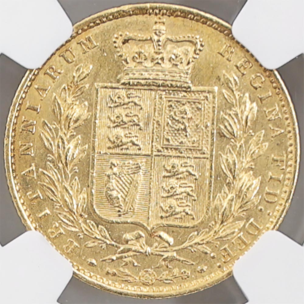 �������� 1853 �ѹ� �������ȥꥢ ���֥�� 1�ݥ�� ��� ̤���� NGC MS 61 ��̤�����ʡڥݥ���ȡ������ݥ������оݳ���