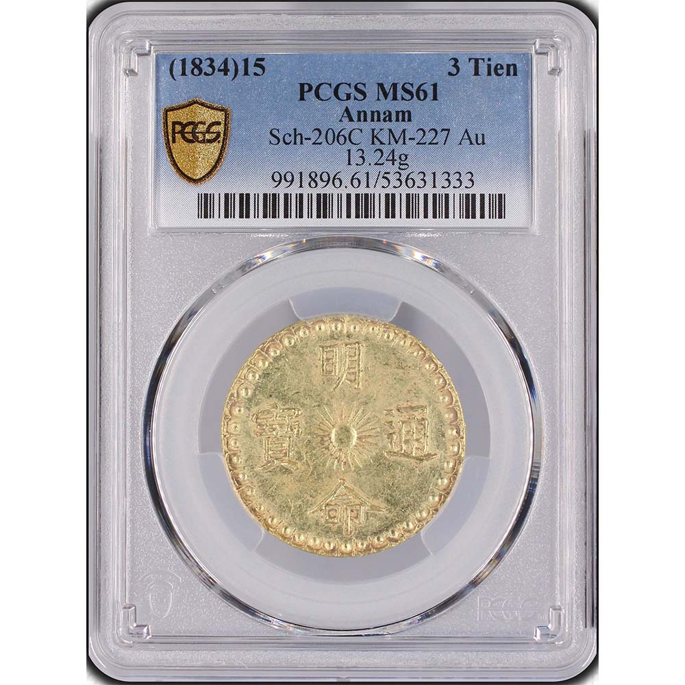 �������� 1834 �٥ȥʥ� ���� 3�ƥ����� ��� PCGS MS 61 ��̤������  �ڥݥ���ȡ������ݥ������оݳ���