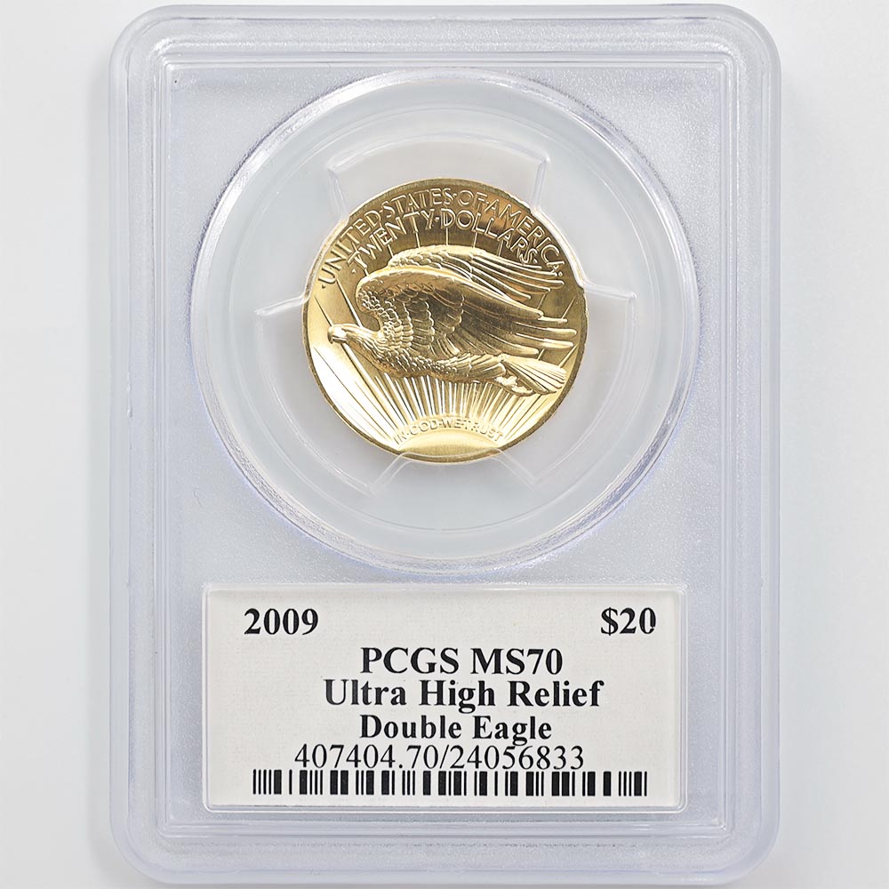2009 ����ꥫ ����ȥ�ϥ���꡼�� ���֥륤������ 20�ɥ� ��� 1���� ̤���� PCGS MS 70 �ǹ���� ����̤������ ����󡦥�륫��ƥ� ������