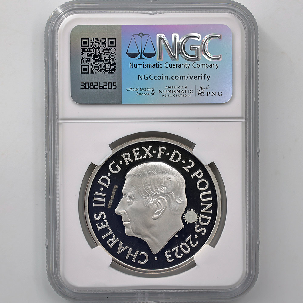 ����� 2023 �ѹ� �ϥ꡼���ݥå����ȸ��Ԥ���25��ǯ ����Х�������֥�ɥ� 2�ݥ�� ��� 1���� �ץ롼�� NGC PF 69 UC �ǹ���� ����̤������ ��Ȣ�� �����ꥹ ��� ������1��Τ�