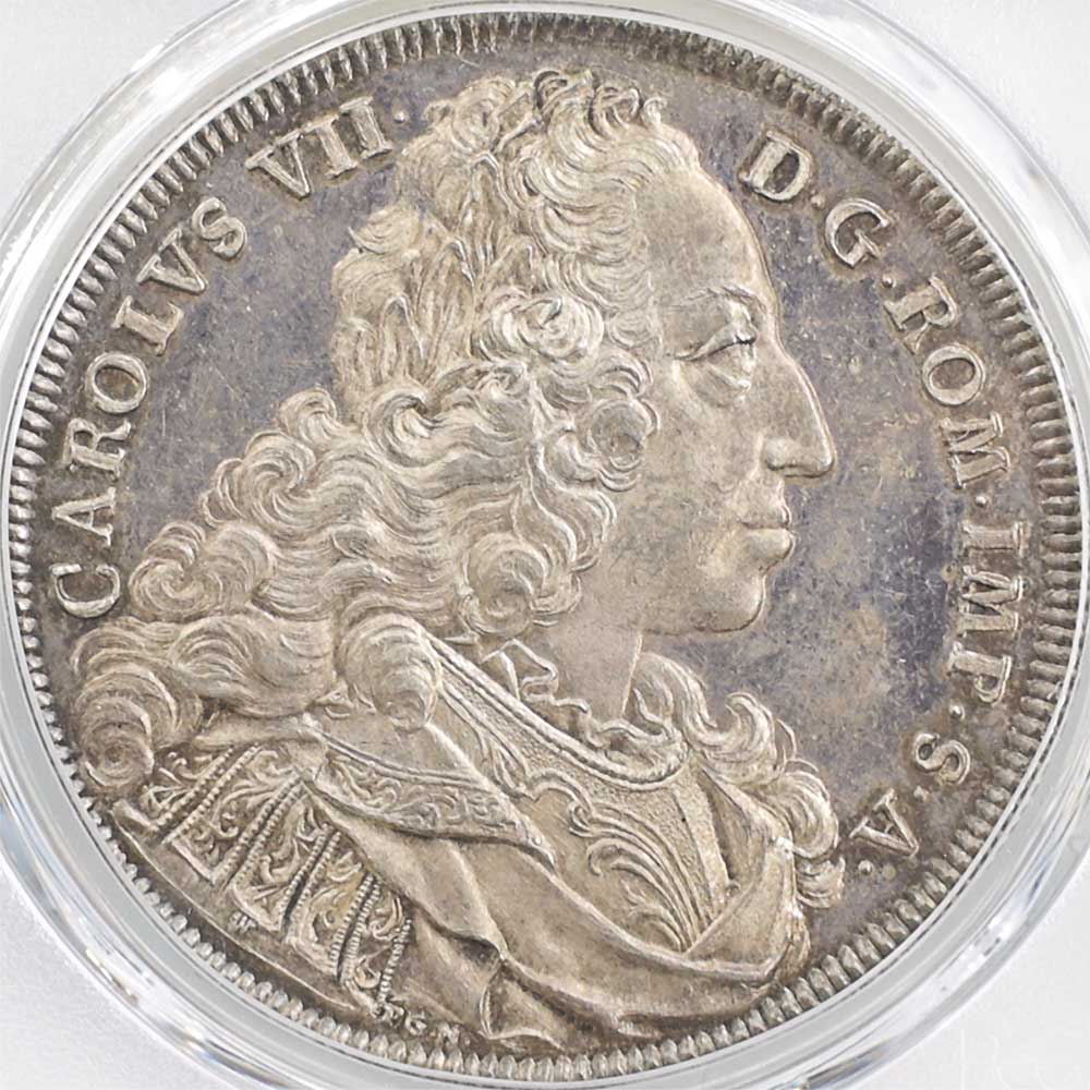 ��α�� 1742 �ɥ��� �˥���٥륯 �ԻԷʴ� ������7�� 1�����顼 ��� PCGS MS 63 �ǹ���� ̤������