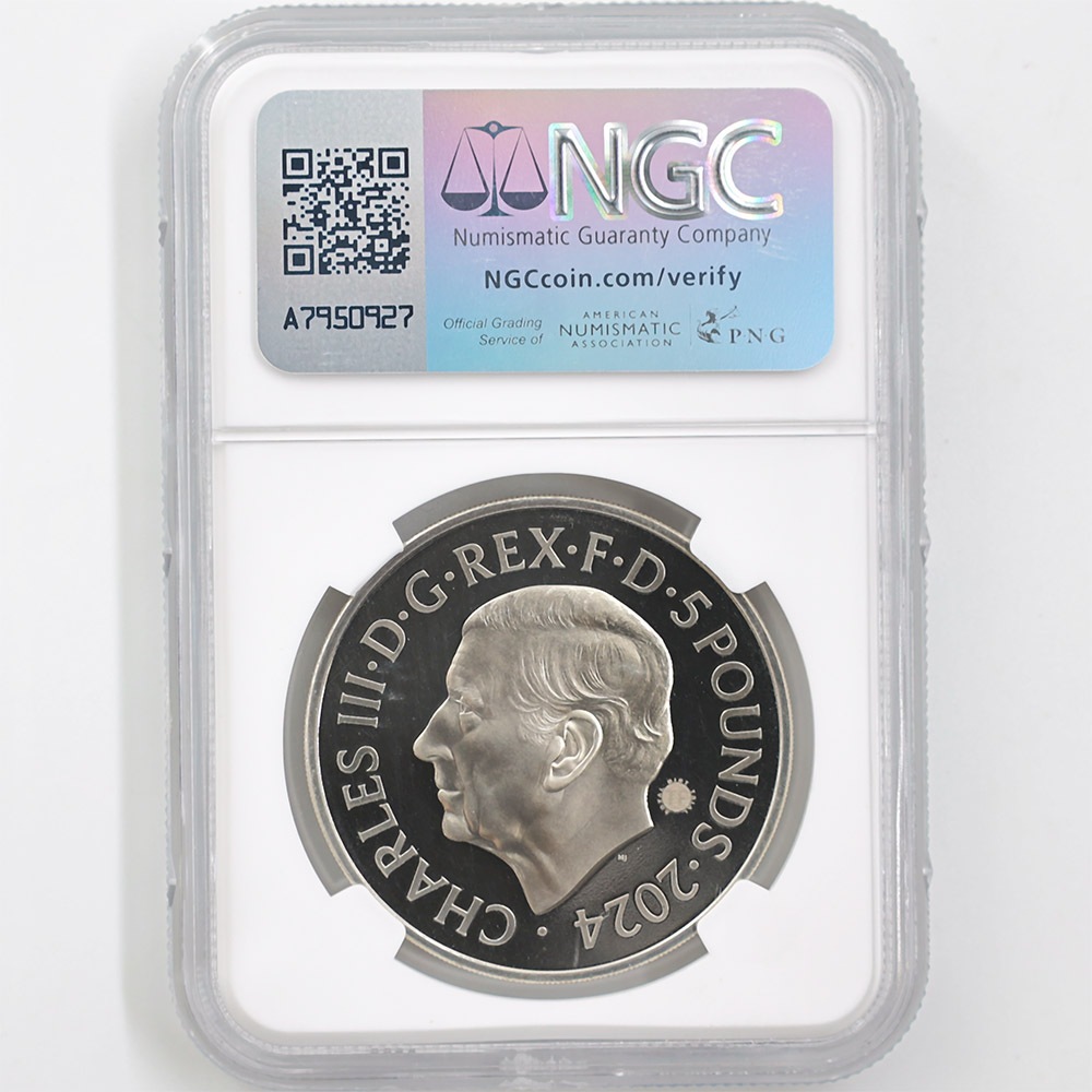  2024 ѹ ͤĤι Ϥν 5ݥ Ƽ ץ롼 NGC PF 69 UC ǹ ̤ Ȣ 1Τ