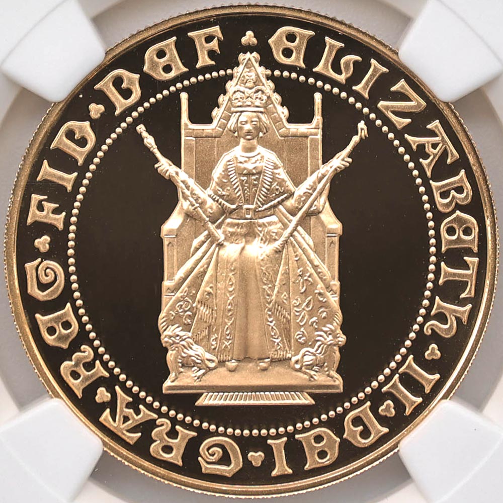 1989 �ѹ� ���ꥶ�٥�2�� ���֥�� 500��ǯ��ǰ 5�ݥ�ɡ�5���֥��˶�� �ץ롼�� NGC PF 70 UC �ǹ���� ����̤������ ���塼���������� �����ꥹ ���