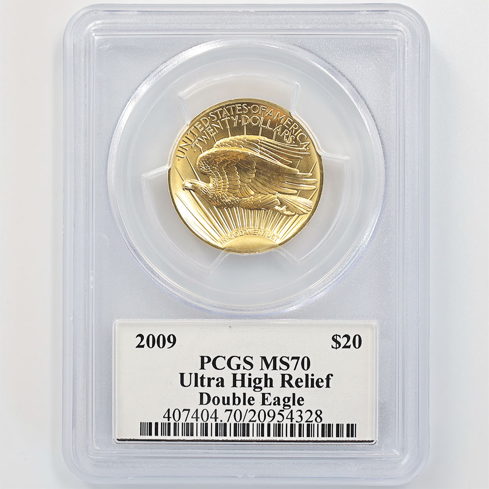 2009 ����ꥫ ����ȥ�ϥ���꡼�� ���֥륤������ 20�ɥ� ��� 1���� ̤���� PCGS MS 70 �ǹ���� ����̤������ ����󡦥�륫��ƥ� ������