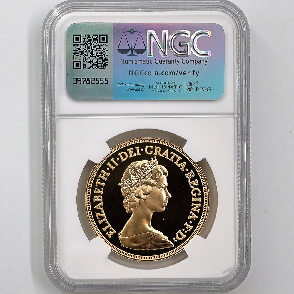 1984 �ѹ� ���ꥶ�٥�2�� ���֥�� 5�ݥ�ɡ�5���֥��˶�� �ץ롼�� NGC PF 70 UC �ǹ���� ����̤������ �����硼��ε�༣ �����ꥹ ���