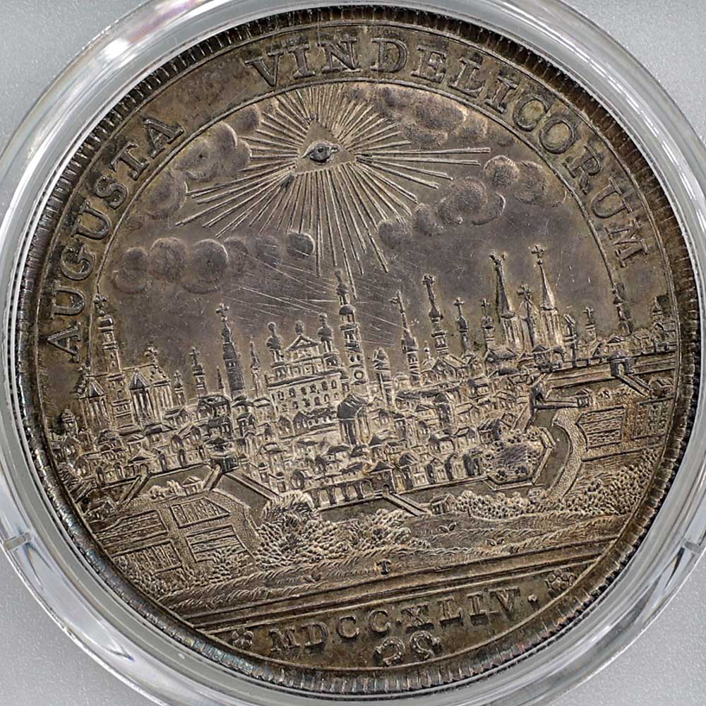 ��α�� 1744 �ɥ��� ���������֥륯 �ԻԷʴ� ������7�� 1�����顼 ��� PCGS MS 63 �ǹ���� ̤������