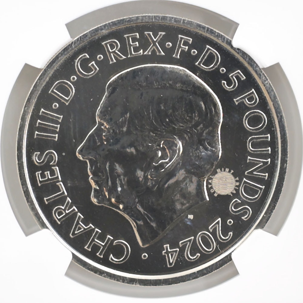 ����� 2024 �ѹ� �ƥ塼����ī����Ϥνå��쥯����� �����⥢�Υ�˥����� 5�ݥ�� ��Ƽ�� NGC MS 69 �ǹ���� ����̤������ ��Ȣ�� ������1��Τ�