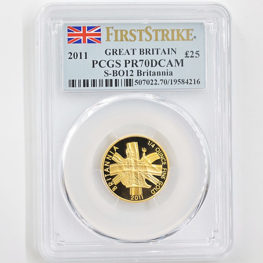 �������� 2011 �ѹ� �֥꥿�˥� ���4�� �ץ�ߥ��� ���å� �ץ롼�� PCGS PR 70 DCAM FS ������ �ǹ���� ����̤������ �����ꥹ ��ߡڥݥ���ȡ������ݥ������оݳ���