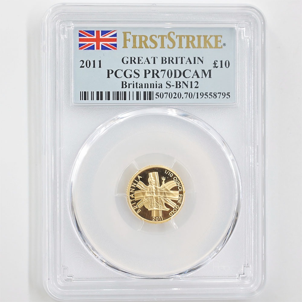 �������� 2011 �ѹ� �֥꥿�˥� ���4�� �ץ�ߥ��� ���å� �ץ롼�� PCGS PR 70 DCAM FS ������ �ǹ���� ����̤������ �����ꥹ ��ߡڥݥ���ȡ������ݥ������оݳ���