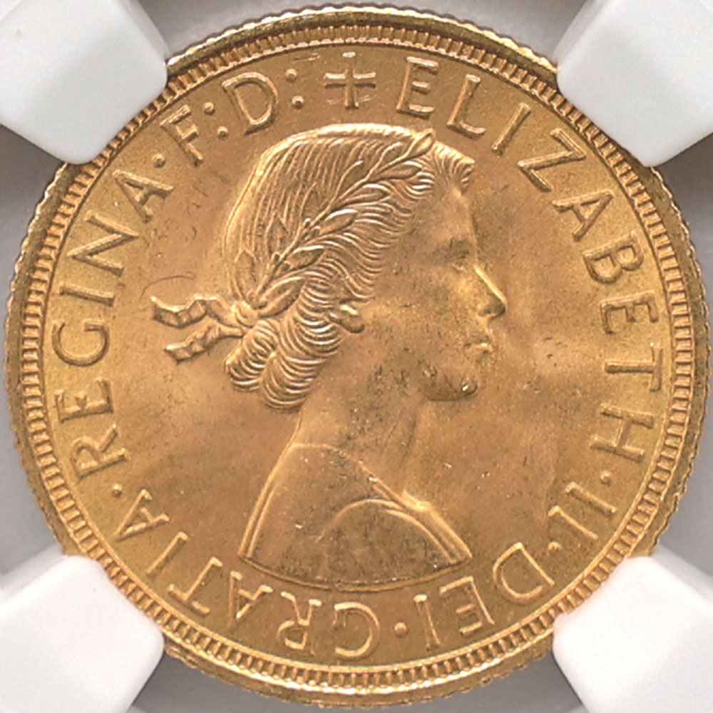 1958 �ѹ� ���ꥶ�٥�2�� ���֥�� 1�ݥ�ɡ�1���֥��˶�� NGC MS 66 ����̤������ �����硼��ε�༣ 