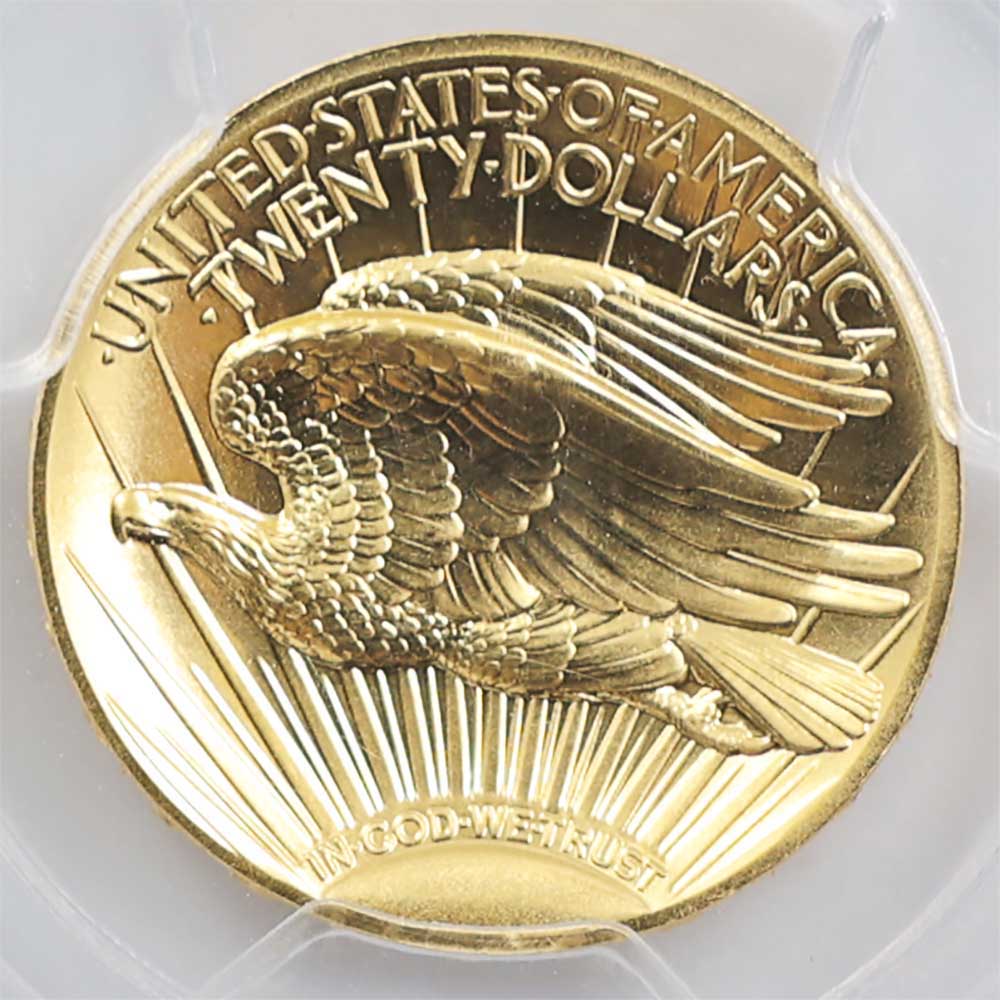 2009 ����ꥫ ����ȥ�ϥ���꡼�� ���֥륤������ 20�ɥ� ��� 1���� ̤���� PCGS MS 70 �ǹ���� ����̤������ ����󡦥�륫��ƥ� ������