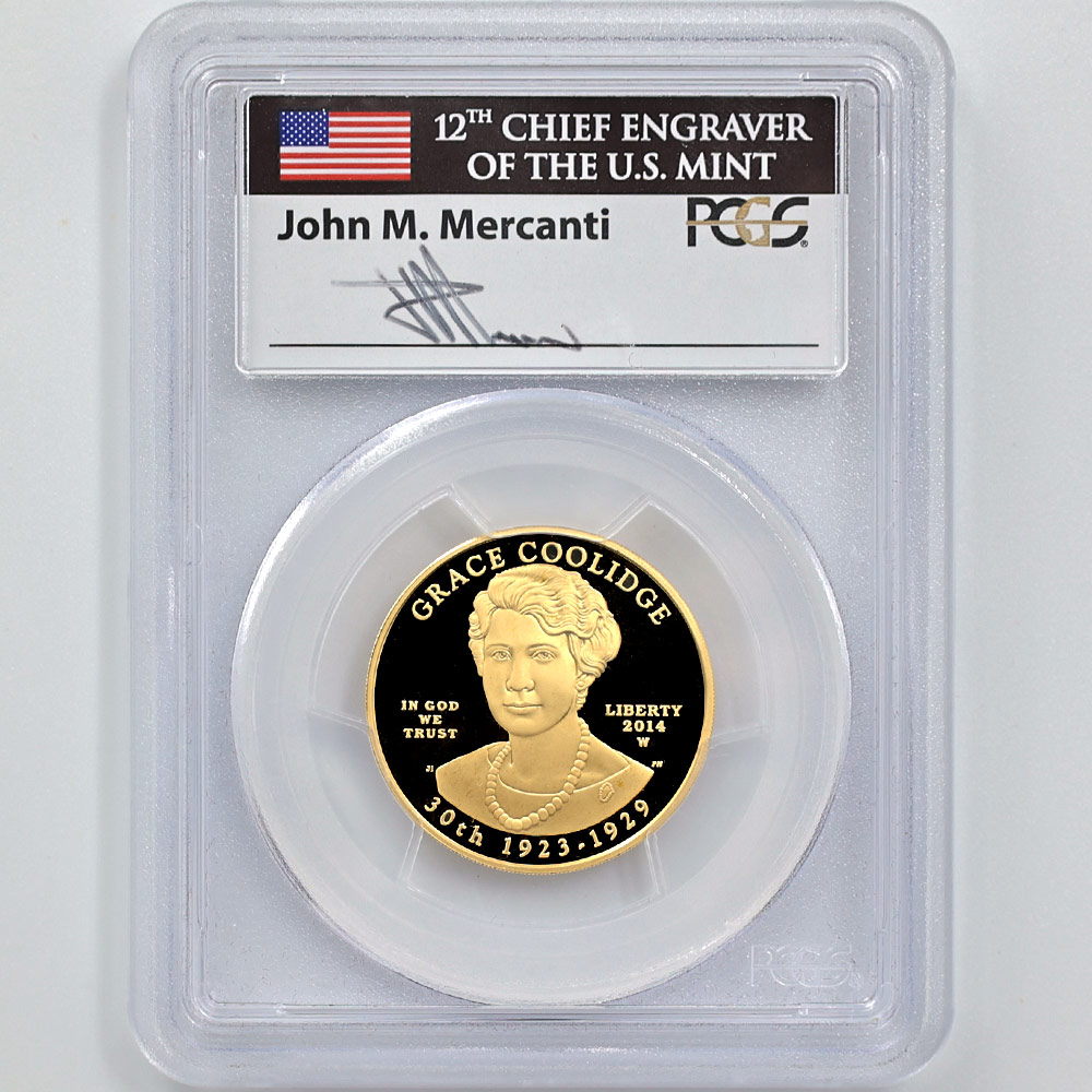 �������� 2014 ����ꥫ �ե������ȥ�ǥ����꡼�� ���졼����������å� 10 �ɥ� ��� 1/2���� �ץ롼�� PCGS PR 70 DCAM FS ������ �ǹ���� �ڥݥ���ȡ������ݥ������оݳ���