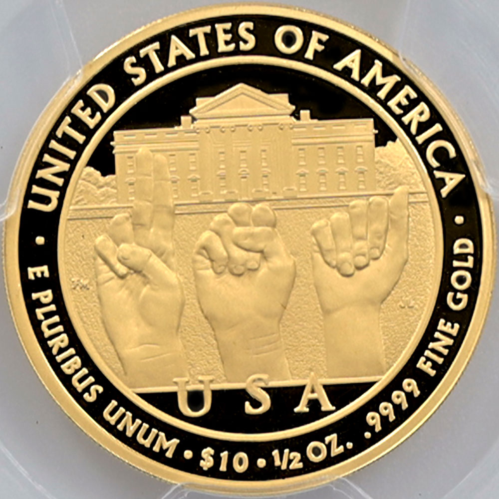 �������� 2014 ����ꥫ �ե������ȥ�ǥ����꡼�� ���졼����������å� 10 �ɥ� ��� 1/2���� �ץ롼�� PCGS PR 70 DCAM FS ������ �ǹ���� �ڥݥ���ȡ������ݥ������оݳ���