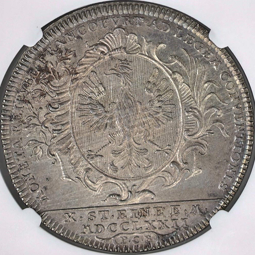 1772 ɥ ե󥯥ե ԻԷʴ 1顼  NGC MS 63 ̤