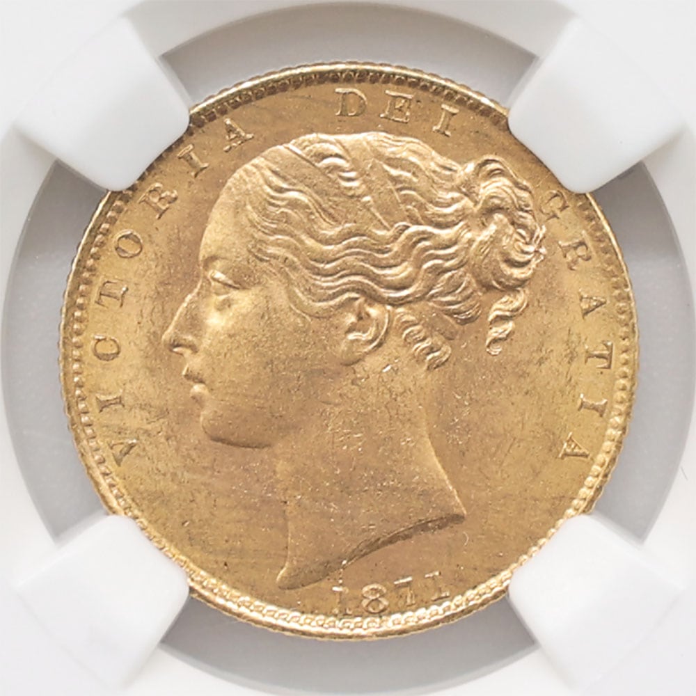 �������� 1871 �ѹ� �������ȥꥢ���� 1�ݥ�ɡ�1���֥��� ��� NGC MS 64 ̤���ѡ�����̤������ ��󥰥إå� �ڥݥ���ȡ������ݥ������оݳ���