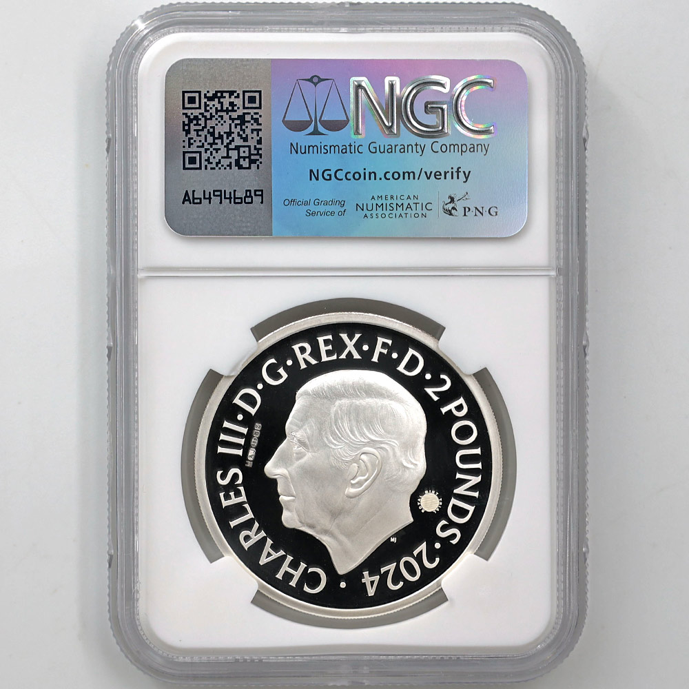 ����� 2024 �ѹ� ���ä����� ��ȥ롦����� 2�ݥ�� ��� 1���� �ץ롼�� NGC PF 70 UC �ǹ���� ����̤������ ��Ȣ�� �����ꥹ ��� ������1��Τ�