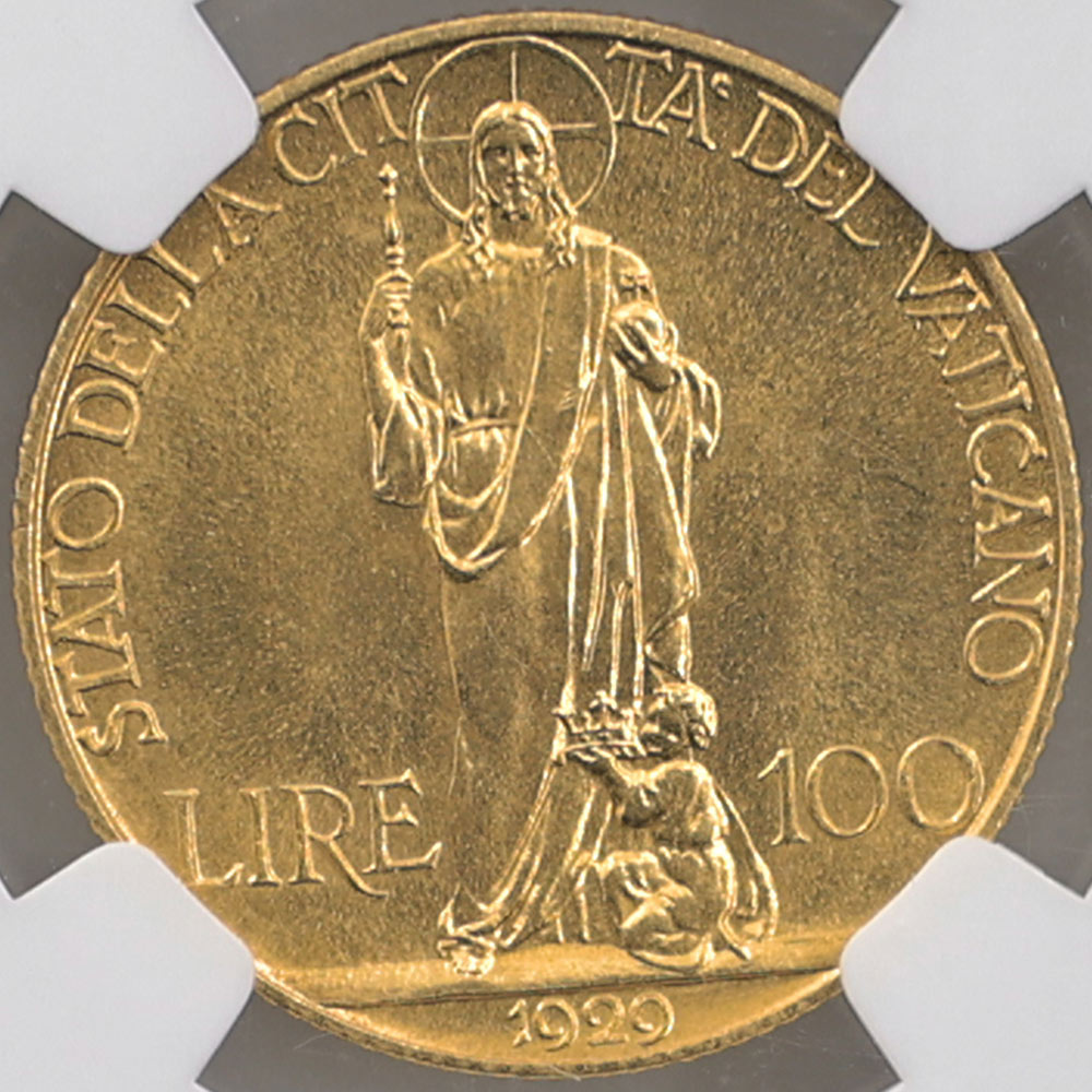 ��Ƥ�� �������� 1929 �����ꥢ �Х�����Թ� �ԥ���11�� 100��� ��� NGC MS 66 ��ǹ���� ����̤�����ʡڥݥ���ȡ������ݥ������оݳ���