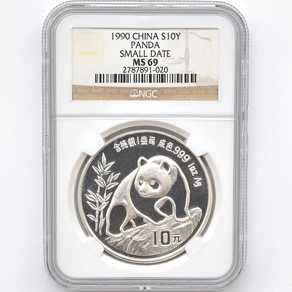 ������ 1990 ��� �ѥ�� 10�� ��� 1���� NGC MS 69 ���⡼��ǡ��� ��ǹ���� ����̤������